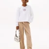 Kinder-T-Shirt mit gesticktem Herz-Logo Kinder-T-Shirt mit gesticktem Herz-Logo