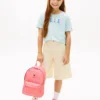 Kinder-T-Shirt mit mehrfarbigem Hilfiger-Logo Kinder-T-Shirt mit mehrfarbigem Hilfiger-Logo