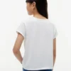 Kinder-T-Shirt mit Muschelmotiv und Bindeband vorne Kinder-T-Shirt mit Muschelmotiv und Bindeband vorne