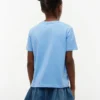 Kinder-T-Shirt mit Pailletten und Hilfiger-Logo Kinder-T-Shirt mit Pailletten und Hilfiger-Logo