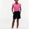 Kinder-T-Shirt mit Rüschen an den Ärmeln