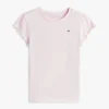 Kinder-T-Shirt mit Rüschen an den Ärmeln