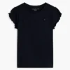 Kinder-T-Shirt mit Rüschen an den Ärmeln
