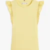 Kinder-T-Shirt mit Stickerei und Lochstickerei Kinder-T-Shirt mit Stickerei und Lochstickerei