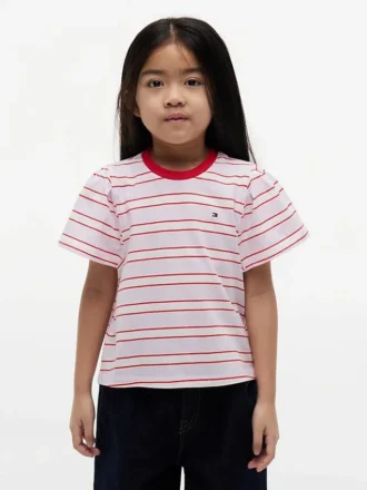 Kinder-T-Shirt mit Streifen