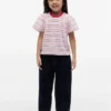 Kinder-T-Shirt mit Streifen