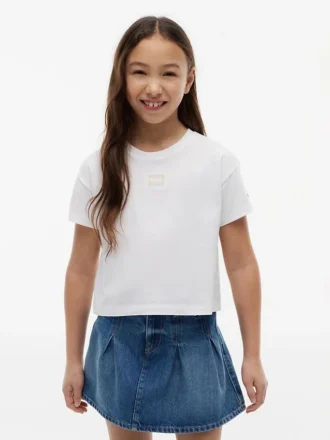 Kinder-T-Shirt mit tonaler Flagge