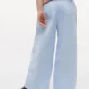 Kinderhose mit hoher Taille und weitem Bein