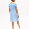 Kinderkleid mit Puffärmeln und Vichy-Karomuster
