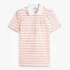 Klassisch geschnittenes, gestreiftes Stretch-Piqué-Polo Klassisch geschnittenes, gestreiftes Stretch-Piqué-Polo