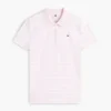 Klassisch geschnittenes, gestreiftes Stretch-Piqué-Polo Klassisch geschnittenes, gestreiftes Stretch-Piqué-Polo