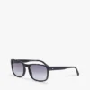 Klassische Sonnenbrille mit rechteckigem Rahmen Klassische Sonnenbrille mit rechteckigem Rahmen