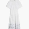 Kurzärmeliges Popeline-Shirtkleid