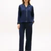 Langarm-Shirt & Hose Schlafanzug-Set