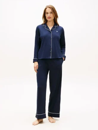 Langarm-Shirt & Hose Schlafanzug-Set