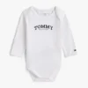Langärmeliger Monotype-Logo-Strampler für Babys