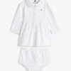 Langärmliges Stretch-Polo-Kleid für Babys Langärmliges Stretch-Polo-Kleid für Babys