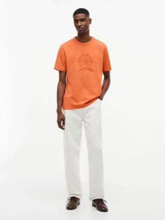 Laurel Leaf Logo T-Shirt, stückgefärbt Laurel Leaf Logo T-Shirt, stückgefärbt