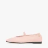 Leder-Ballerinas im Mary-Jane-Stil Leder-Ballerinas im Mary-Jane-Stil