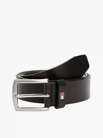Leder-Gürtel mit Flaggen-Schlaufe