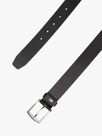 Leder-Gürtel mit Flaggen-Schlaufe