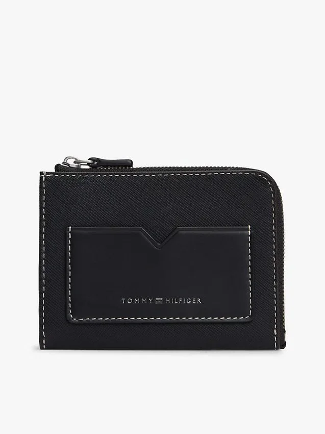 Lederbrieftasche mit Reißverschluss Lederbrieftasche mit Reißverschluss