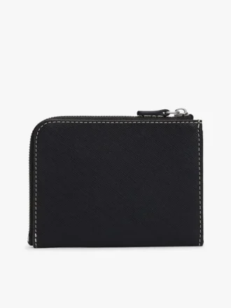 Lederbrieftasche mit Reißverschluss