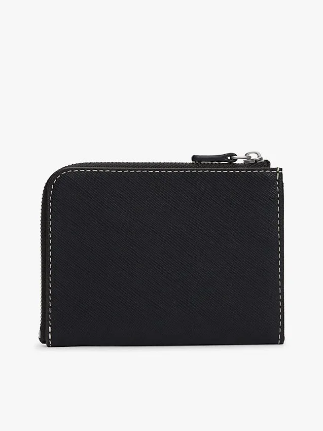 Lederbrieftasche mit Reißverschluss Lederbrieftasche mit Reißverschluss
