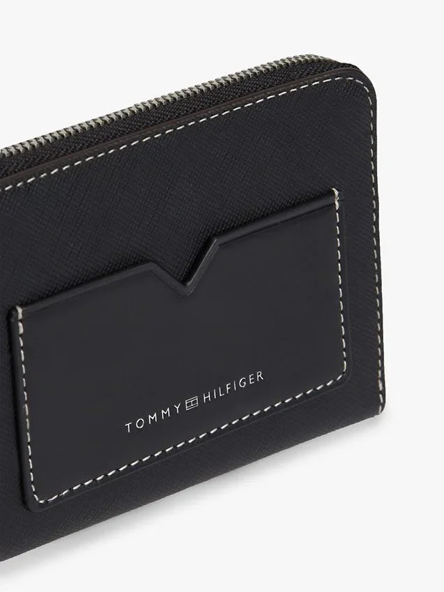 Lederbrieftasche mit Reißverschluss Lederbrieftasche mit Reißverschluss