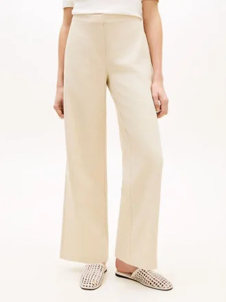 Leichte Twill-Hose mit geradem Bein