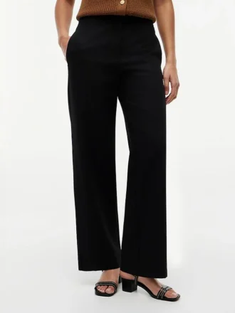 Leichte Twill-Hose mit geradem Bein