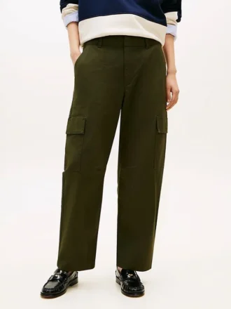 Leichte Utility-Hose mit weitem Bein