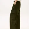 Leichte Utility-Hose mit weitem Bein Leichte Utility-Hose mit weitem Bein