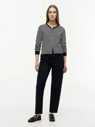 Leichter gestreifter Cardigan