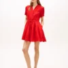 Leinen-Mini-Hemdkleid Leinen-Mini-Hemdkleid
