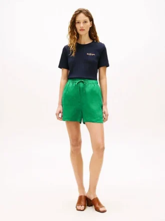 Leinen-Shorts zum Hineinschlüpfen