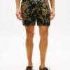 Leinenshorts mit tropischem Print Leinenshorts mit tropischem Print