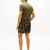 Leinenshorts mit tropischem Print Leinenshorts mit tropischem Print