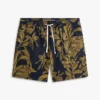 Leinenshorts mit tropischem Print Leinenshorts mit tropischem Print