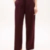 Lockere, gerade Hose aus Wollmischung Lockere, gerade Hose aus Wollmischung