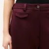 Lockere, gerade Hose aus Wollmischung Lockere, gerade Hose aus Wollmischung