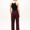 Lockere, gerade Hose aus Wollmischung Lockere, gerade Hose aus Wollmischung