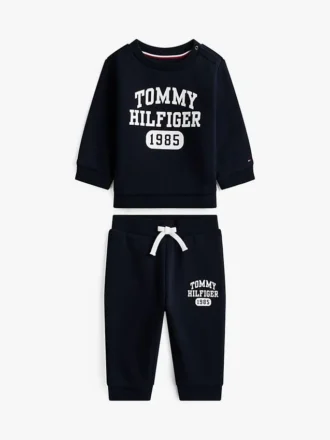 Logo-Sweatshirt- und Hosen-Set für Babys