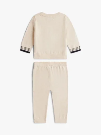 Logo-Sweatshirt- und Jogginghosen-Set für Babys