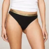 Logo-Tanga mit Bund, 5er-Pack