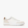 Low-Top-Sneaker aus Ledermix