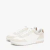Low-Top-Sneaker aus Ledermix