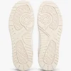 Low-Top-Sneaker aus Ledermix