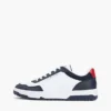 Low-Top-Sneaker aus Ledermix