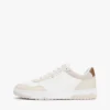 Low-Top-Sneaker aus Ledermix